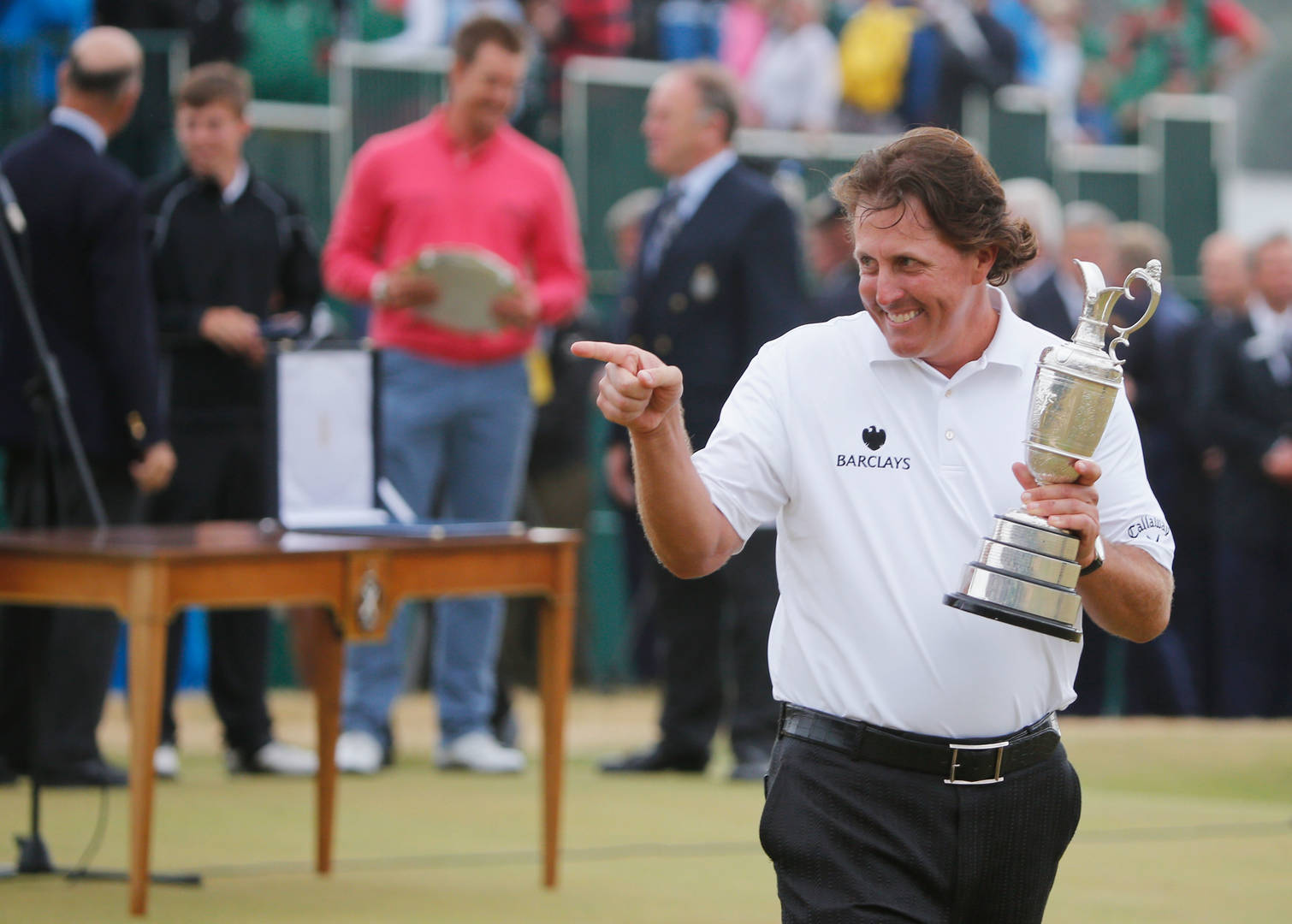 Phil Mickelson 2013 Muirfield 1